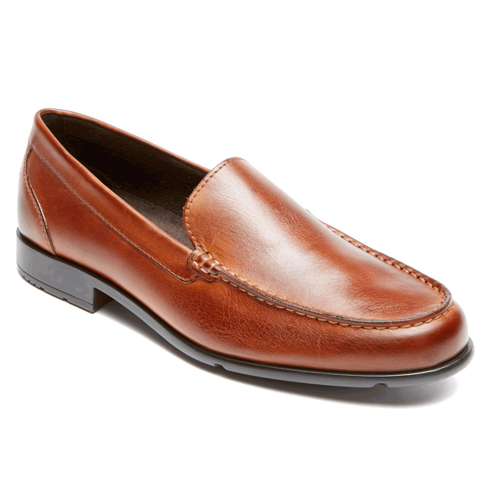 Rockport Singapore Mens Loafers - Classic Venetian Brown - WZ8027365